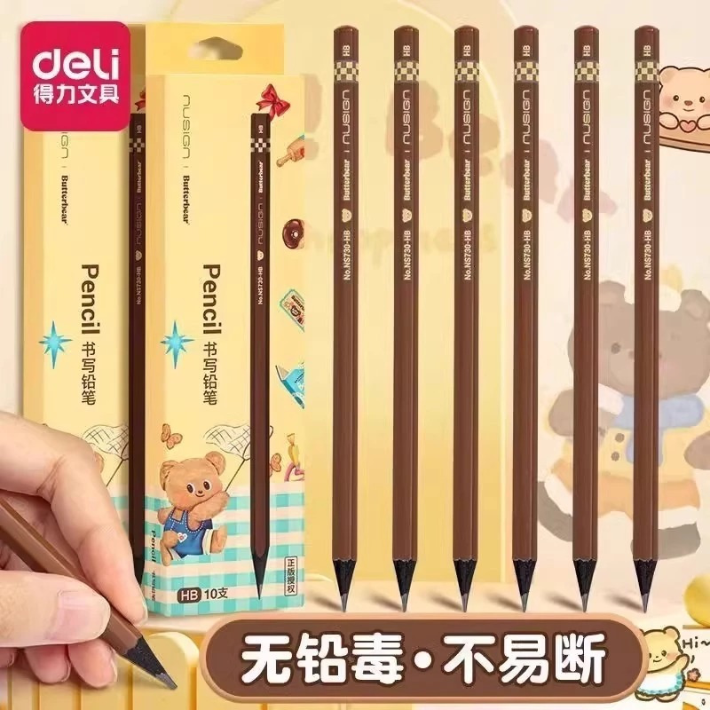 

NUSIGN - PENSIL KAYU / PERLENGKAPAN ALAT TULIS / PENSIL NS730 2B BUTTER BEAR