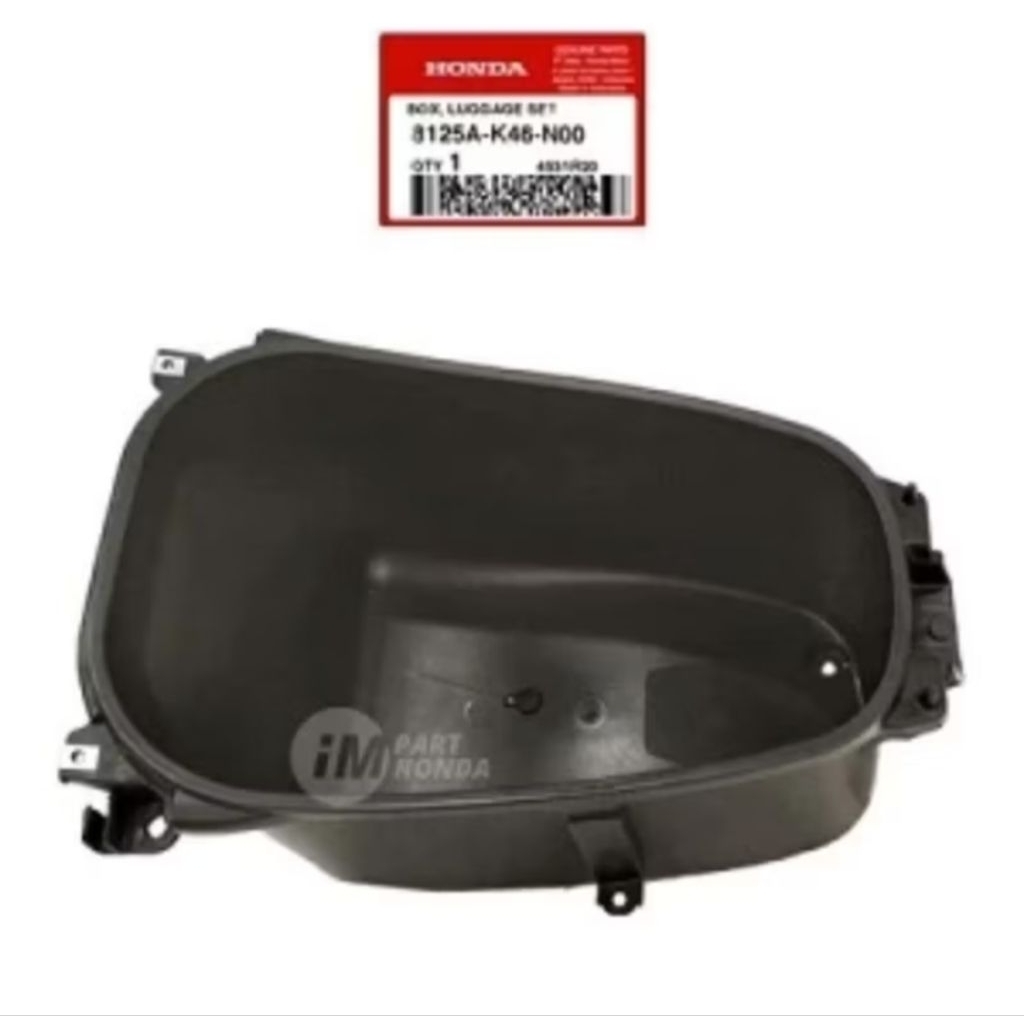 bok bagasi 8125A K46 N00 - Vario 110 fi esp stater kasar. Original Ahm