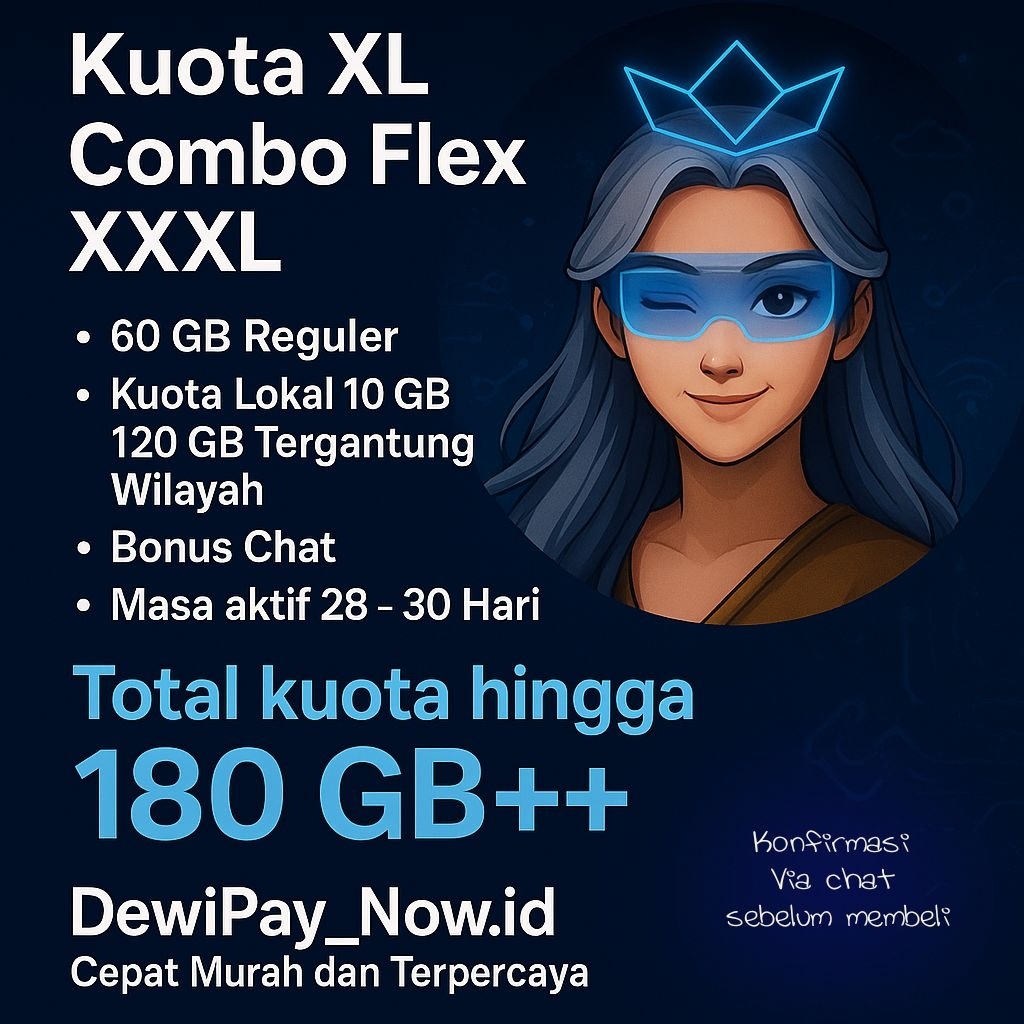 Kuota XL Combo Flex XXXL Murah Gila