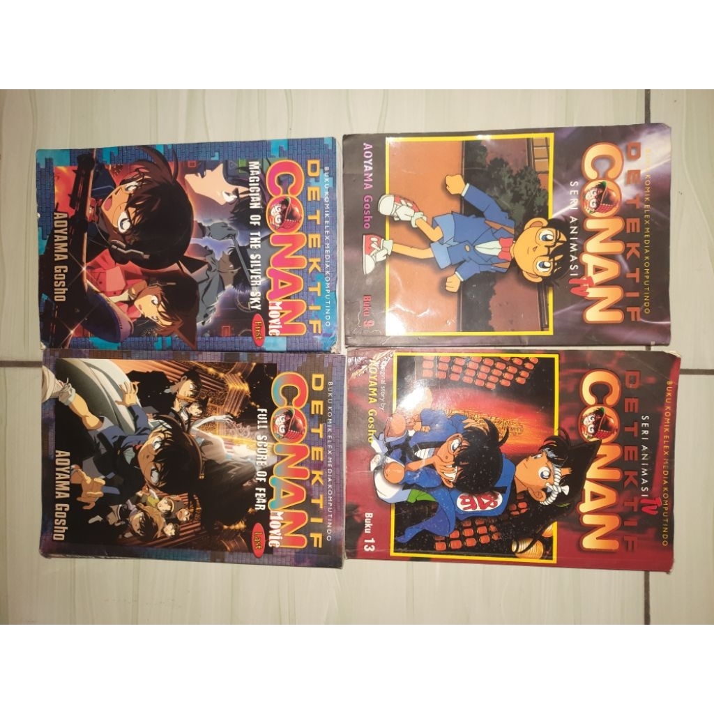 komik  conan warna 6buku 50000