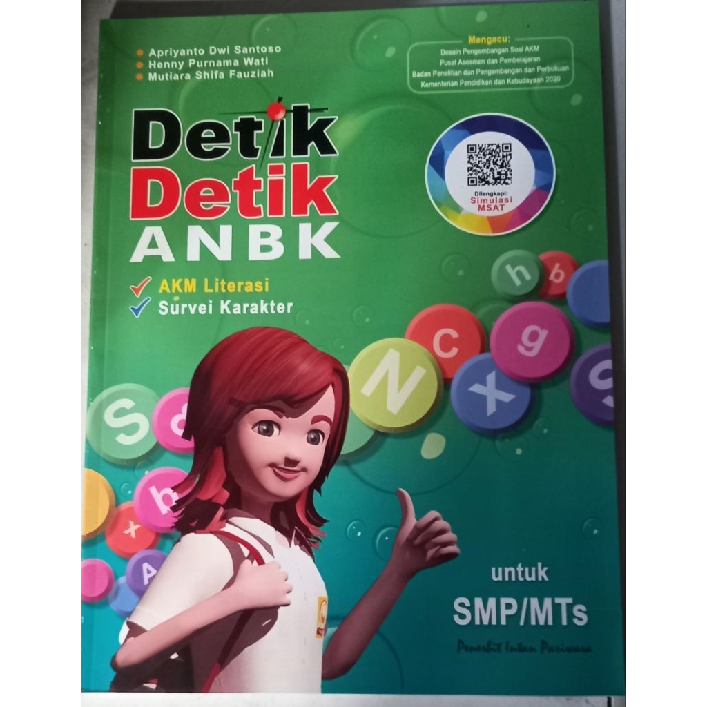 Detik ANBK SMP Terbaru 2022 Penerbit Intan Pariwara