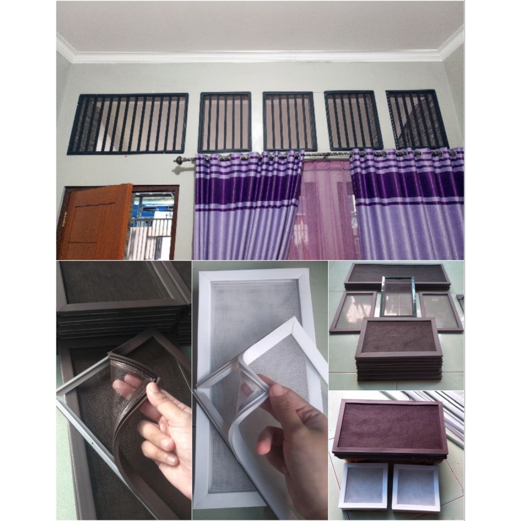 kasa nyamuk penutup lubang ventilasi