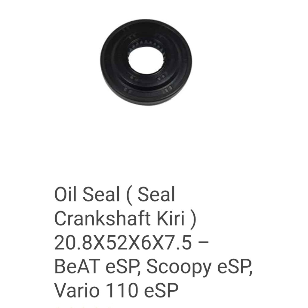 91202K50T01 seal Kruk AS Vario/beat ORIGINAL