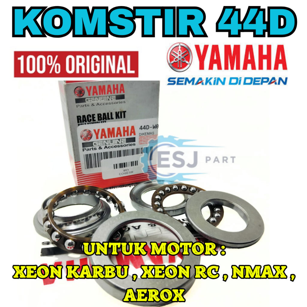 KOMSTIR YAMAHA KODE-44D ASLI ORIGINAL COMSTIR YAMAHA XEON/NMAX/XEON RC KUALITAS PRESISI ORIGINAL YPG