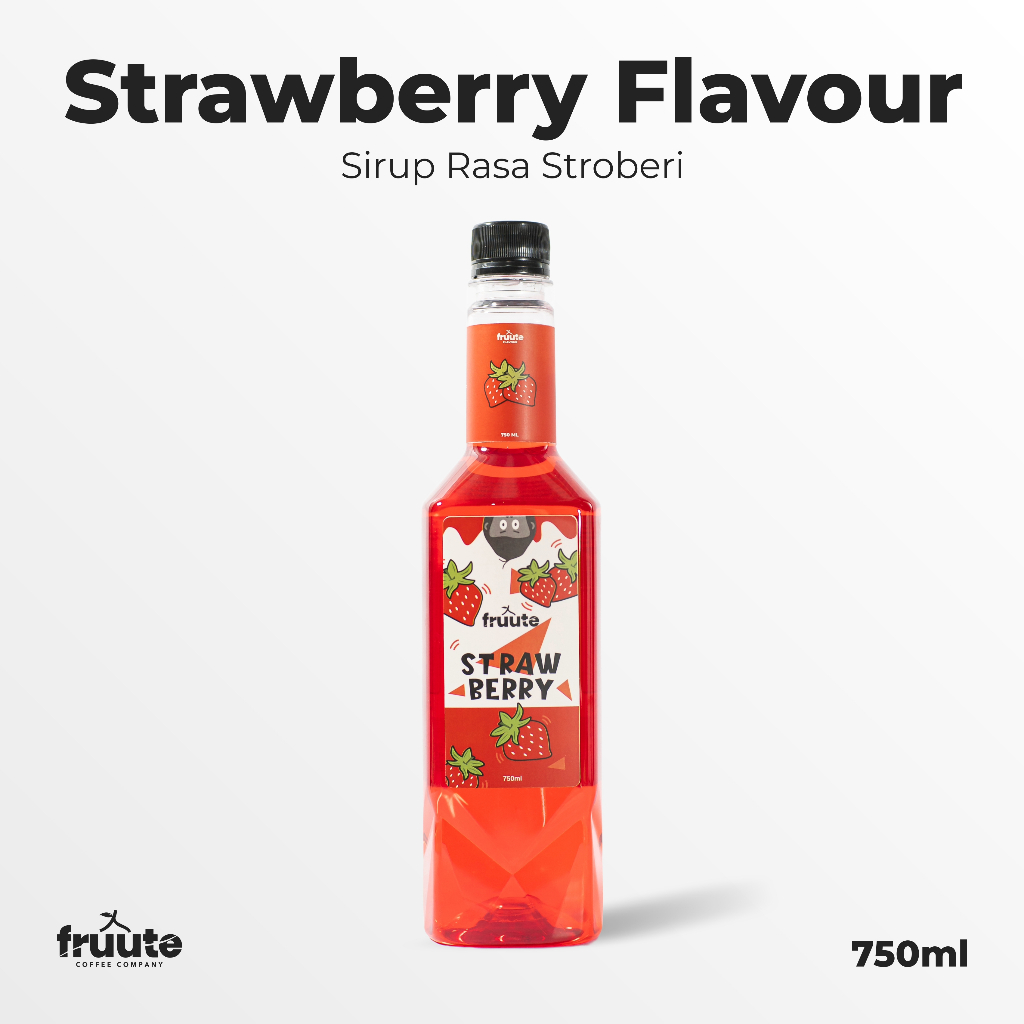 

Sirup Fruute Rasa Strawberry - 750ml