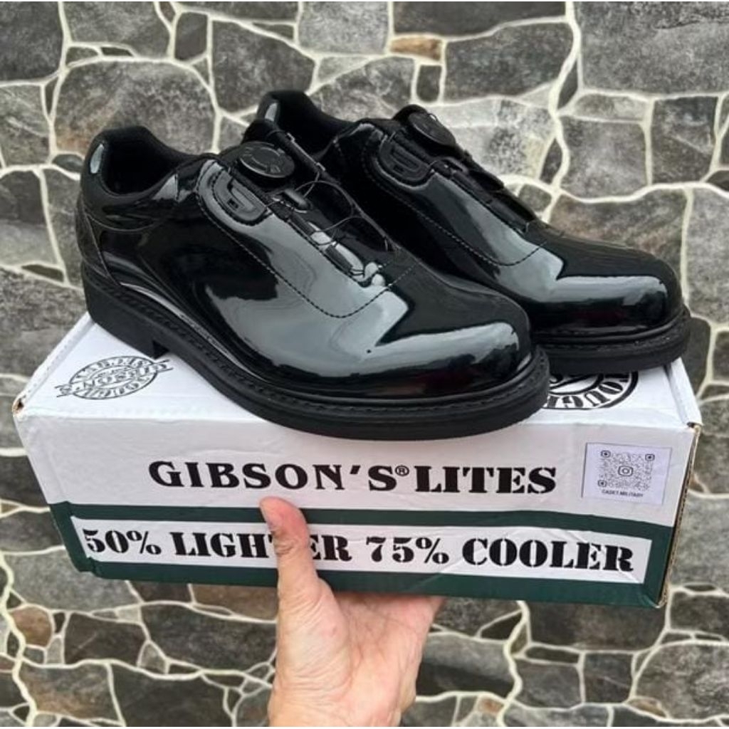 Sepatu PDH Merk Gibson Elite original