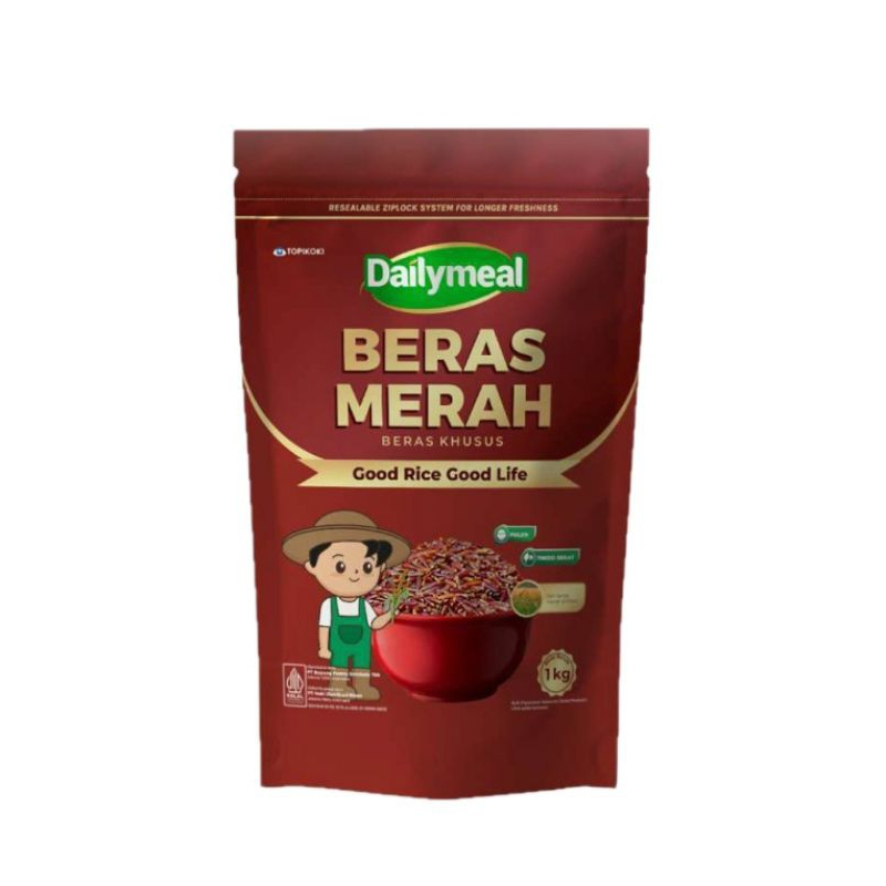 

DAILYMEAL BERAS MERAH KEMASAN 1 KG POUCH