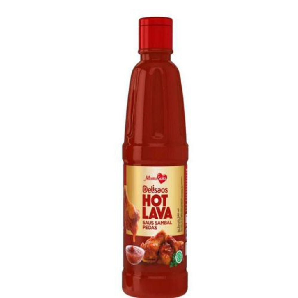 

Mamasuka Delisaos Hot Lava Saus Sambal Pedas 260 ml