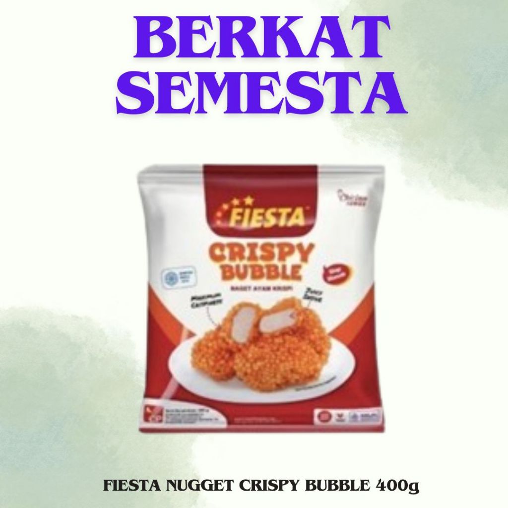 

FIESTA CHICKEN CRISPY BUBBLE 400G