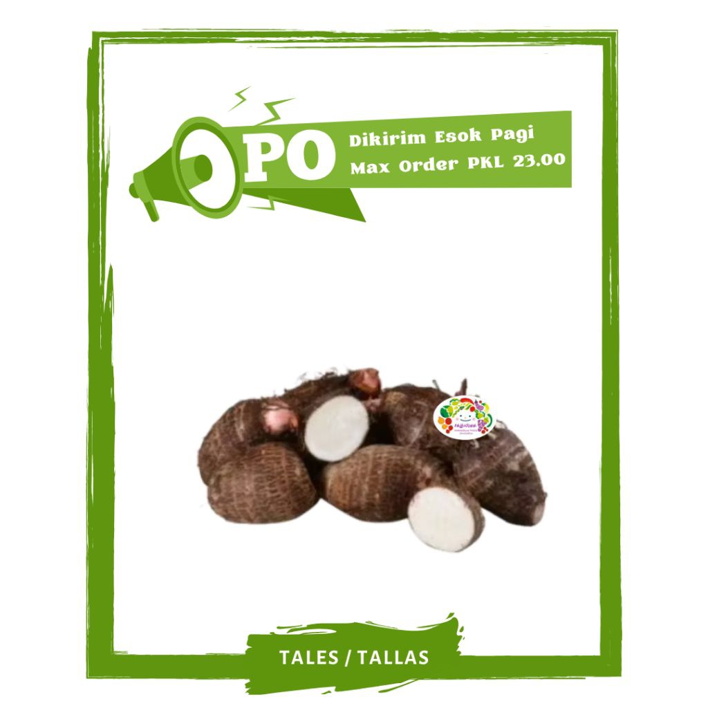 

Umbi Talas / Tales / Ubi / Sayur Sayuran Segar PO Mallahrizwa