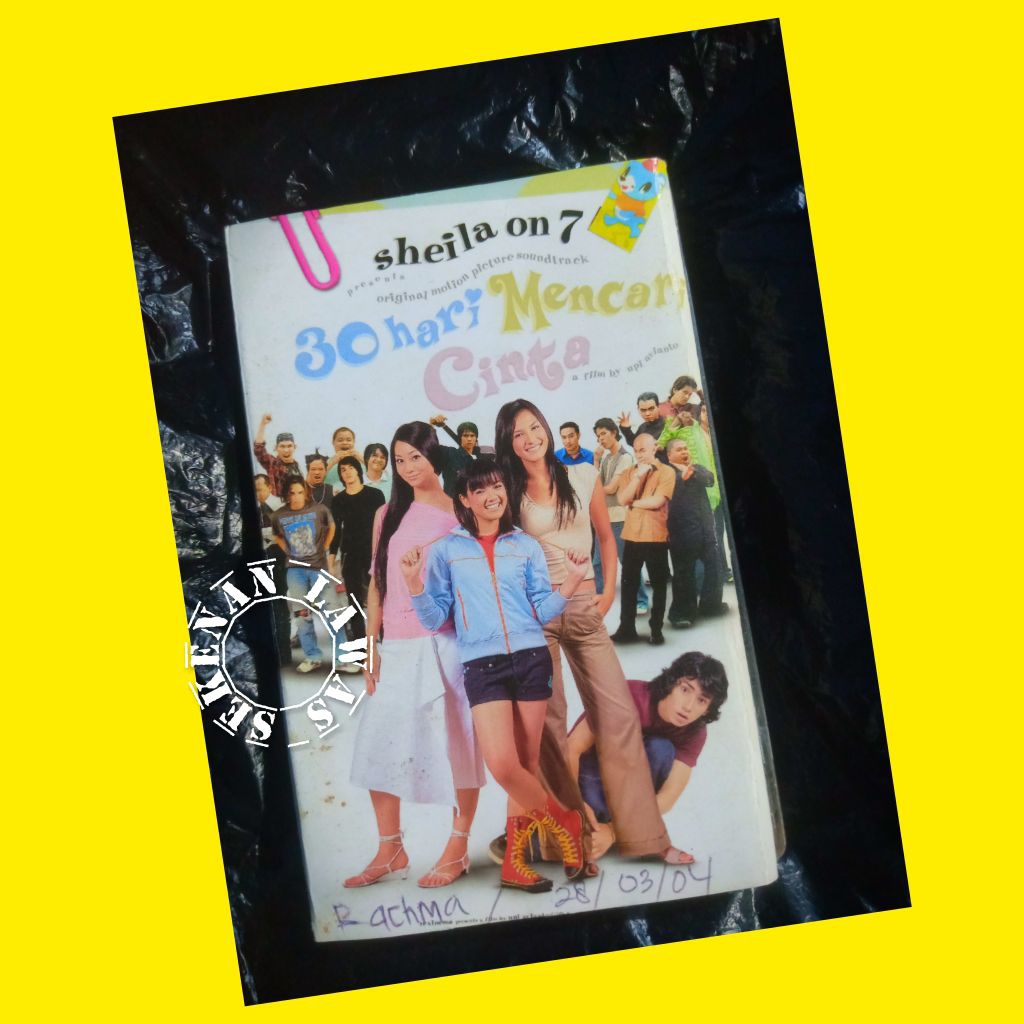 Kaset Sheila On 7 - Ost 30 Hari Mencari Cinta (Mulus)