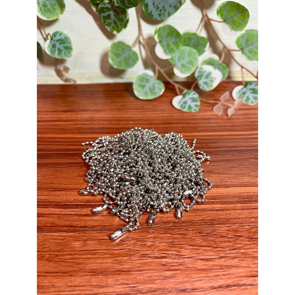 

Tali rantai biji lada/ tali hangtag rantai