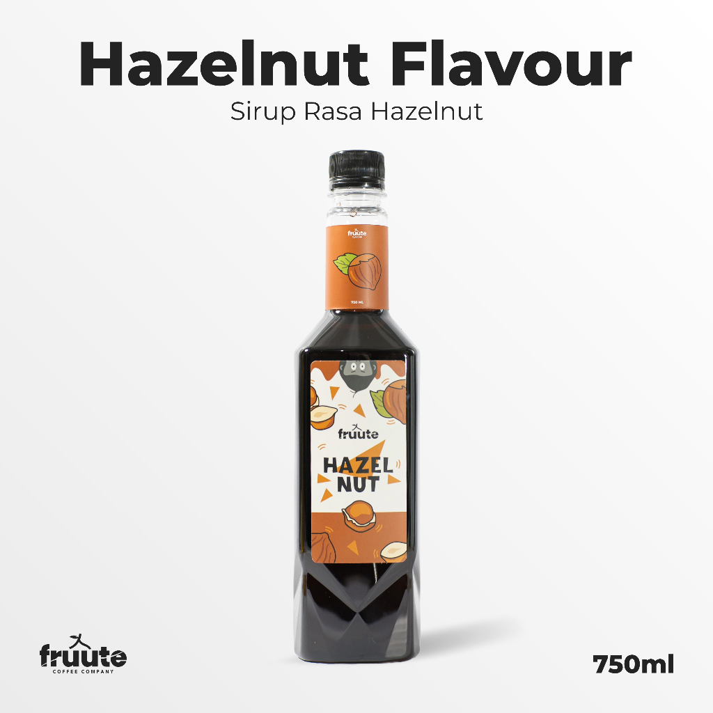 

Sirup Fruute Rasa Hazelnut - 750ml