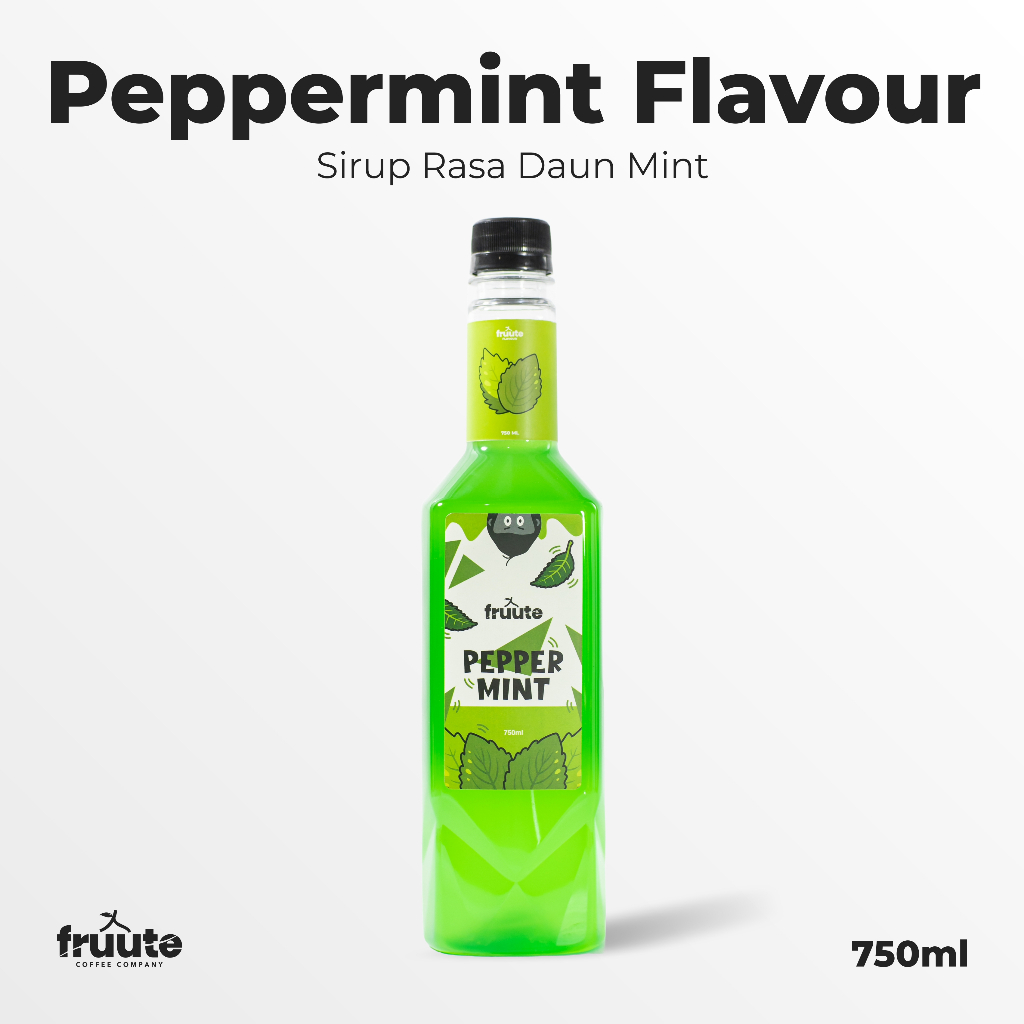 

Sirup Fruute Rasa Daun Mint - 750ml