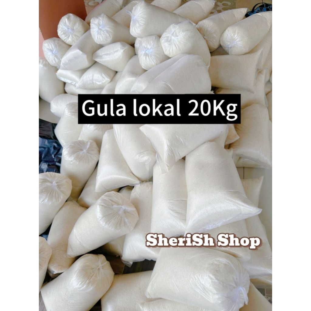 

Gula Lokal 1Kg isi 20kg fresh