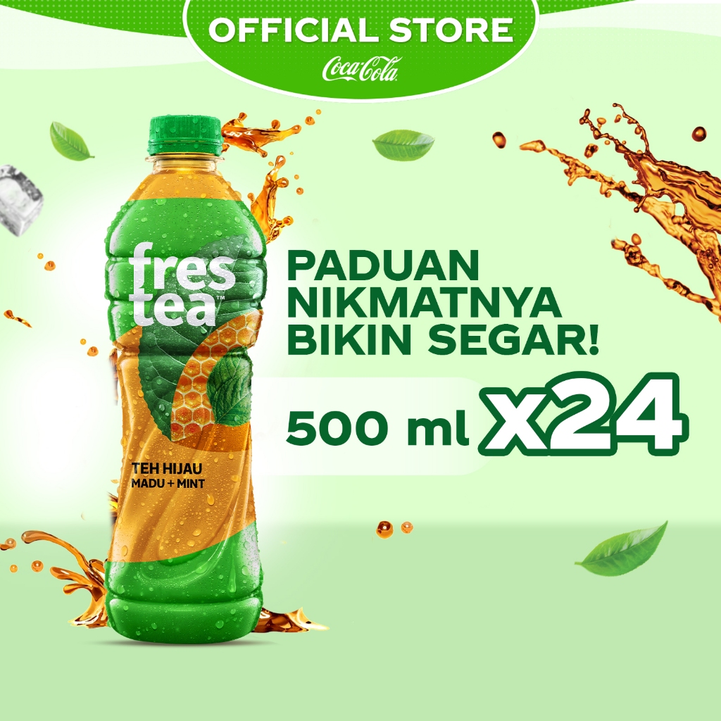 

Frestea Green Honey Minuman Teh - Botol 500ml x 24pcs