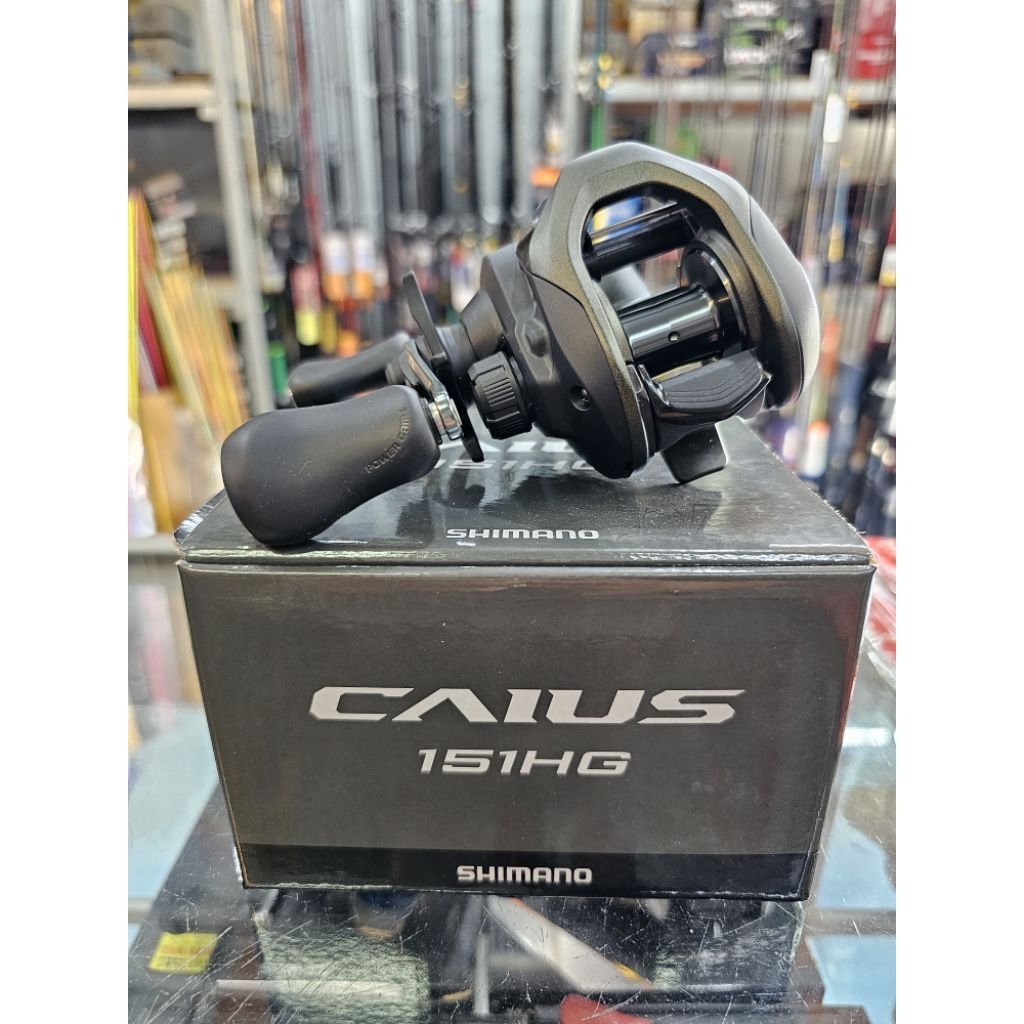 Reel bc shimano caius Hitam 151 hg