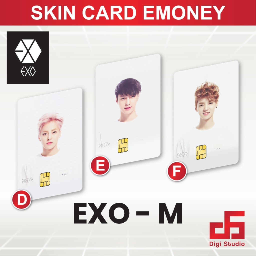 

Digi Studio - Skin Card EXO-M - Emoney / Flazz / ATM / Credit Card