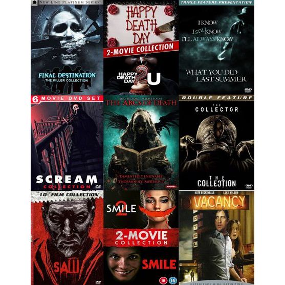 Final Destination - SAW - SCREAM