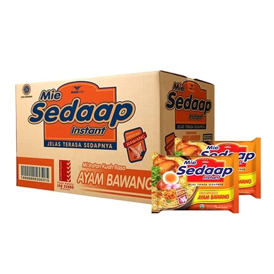 

Mie Sedap Kuah Rasa Ayam Bawang isi 40psc