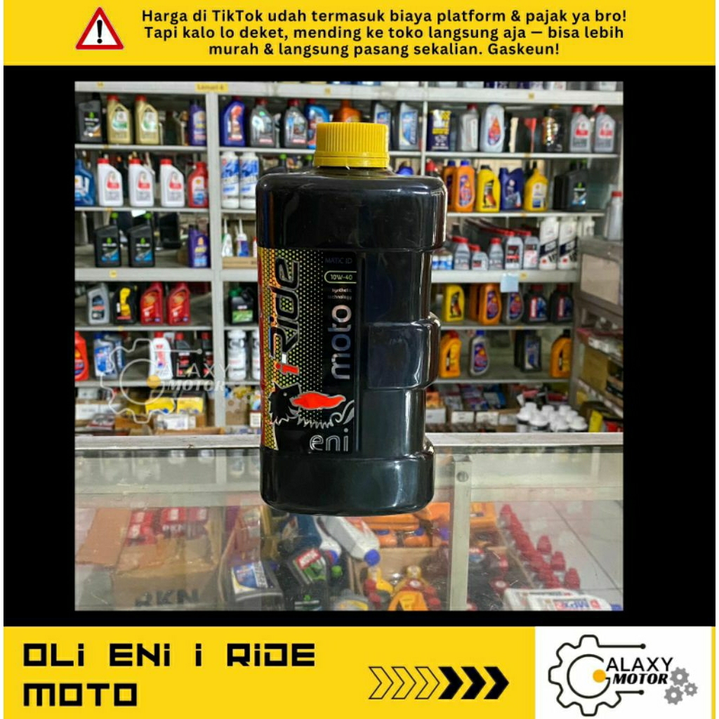 OLI ENI I RIDE OLI MOTOR ENI TERLENGKAP 800ML