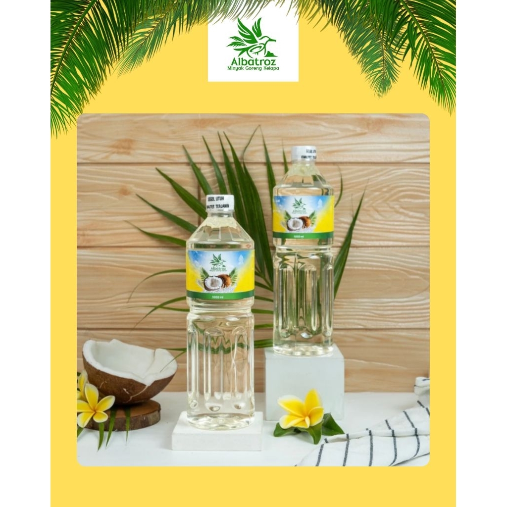 

Albatroz Minyak Goreng Kelapa Sehat Healthy Cooking Oil 1L