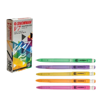 

PULPEN SNOWMAN V-7 1 PACK ISI 12 PCS
