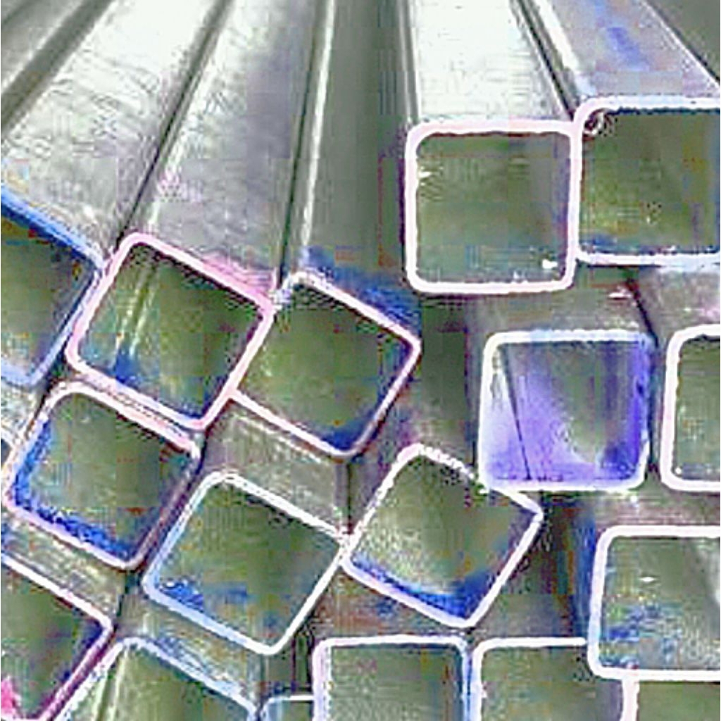 Besi hollow galvanis 20 x 20 x 1,4x 6 ( 19 mm x 19 mm x 1 mm x 6 mtr ) | hollow galvanis | Stall gal