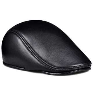 Topi Pet Pria Kulit Asli Garut - Topi Kodok