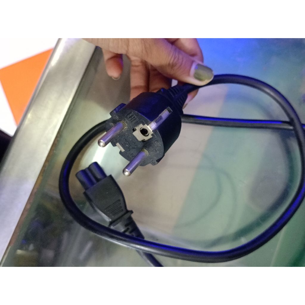 (Focus repair) Kabel Power Laptop 3 Lubang 150CM