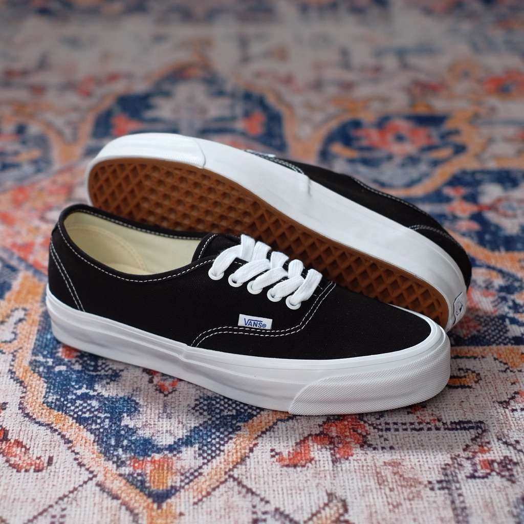 Vans Authentic Premium Reissue Black White 100% ORIGINAL RESMI