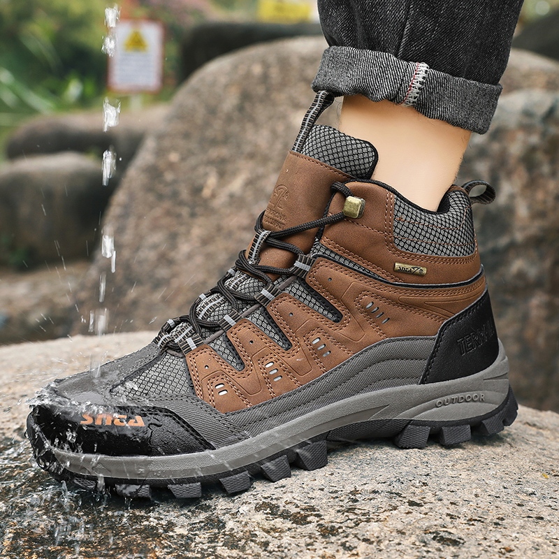 Sepatu Gunung SNTA TEX 502 / 622 5 Warna Brown Waterproof Outdoor Hiking Original pria / wanita size