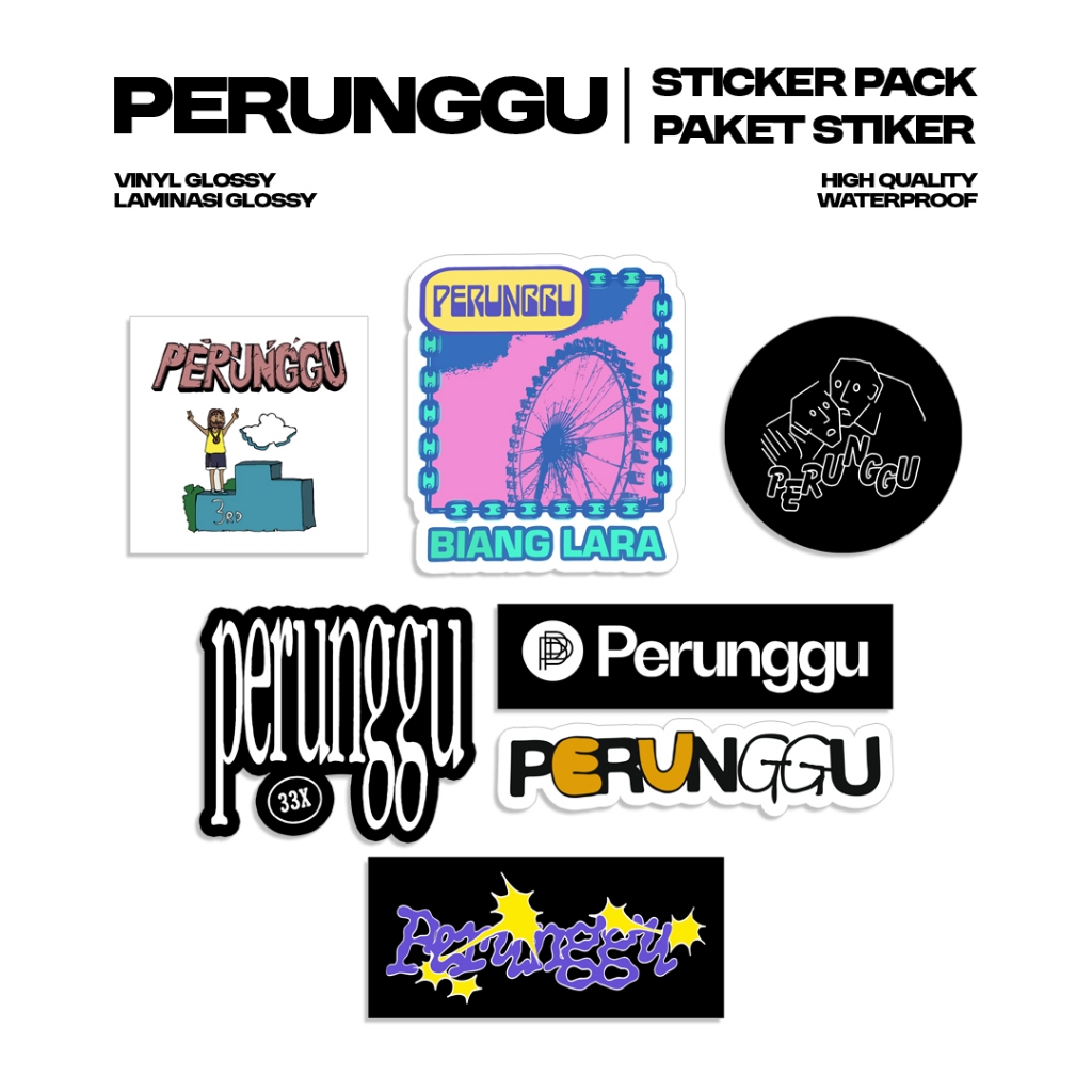 

Perunggu - Sticker Pack | Stiker Satuan | Sticker Vinyl | Stiker Helm | Stiker Tumbler | Stiker Laptop | Stiker Glossy