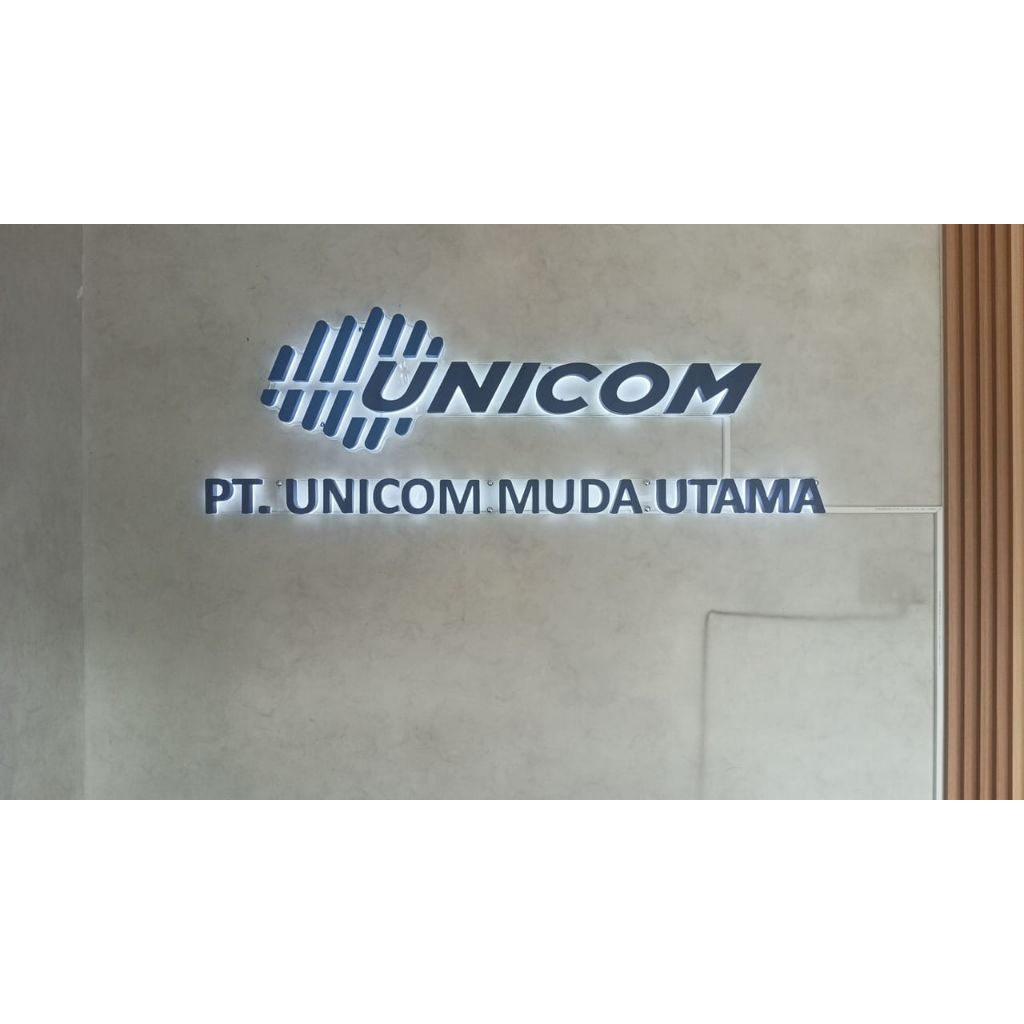 Huruf timbuk akrilik backlight premium led