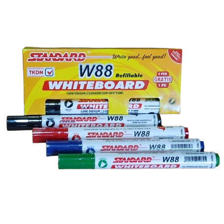 

STANDARDR SPIDOL WHITEBOARD W88 SPIDOL PAPAN TULIS (SPIDOL BISA DIHAPUS)