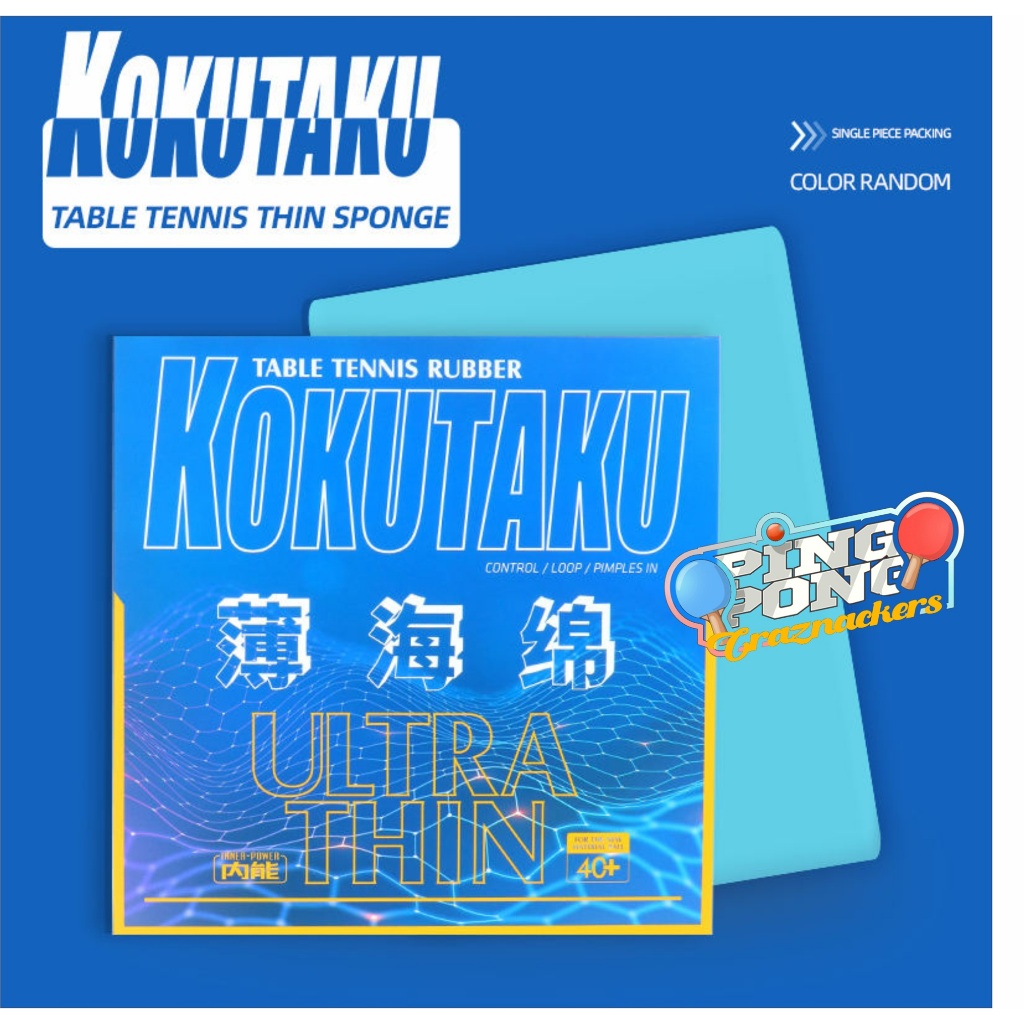KOKUTAKU Ultra Thin | Sponge Pingpong Tenis Meja