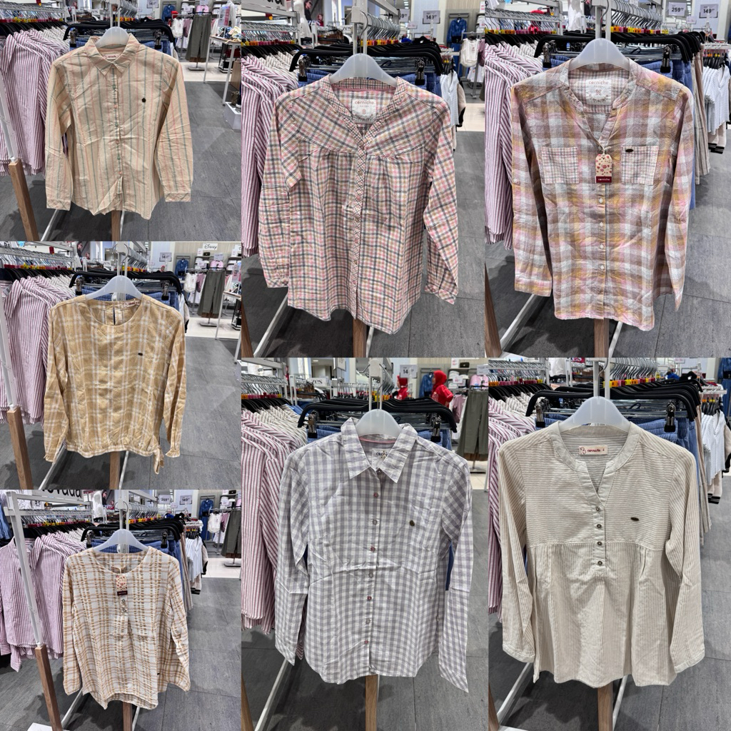 CORNICHE - SALE Kemeja Blouse Wanita (S-XL)