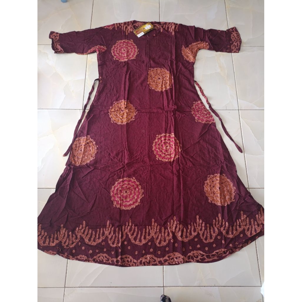 Daster Lawang Sewu Sackdress Lengan 3/4