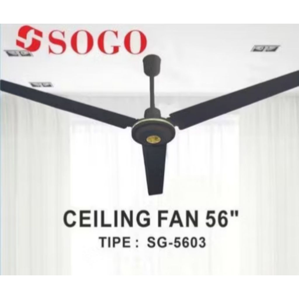 CEILING FAN SOGO. KIPAS ANGIN GANTUNG SOGO