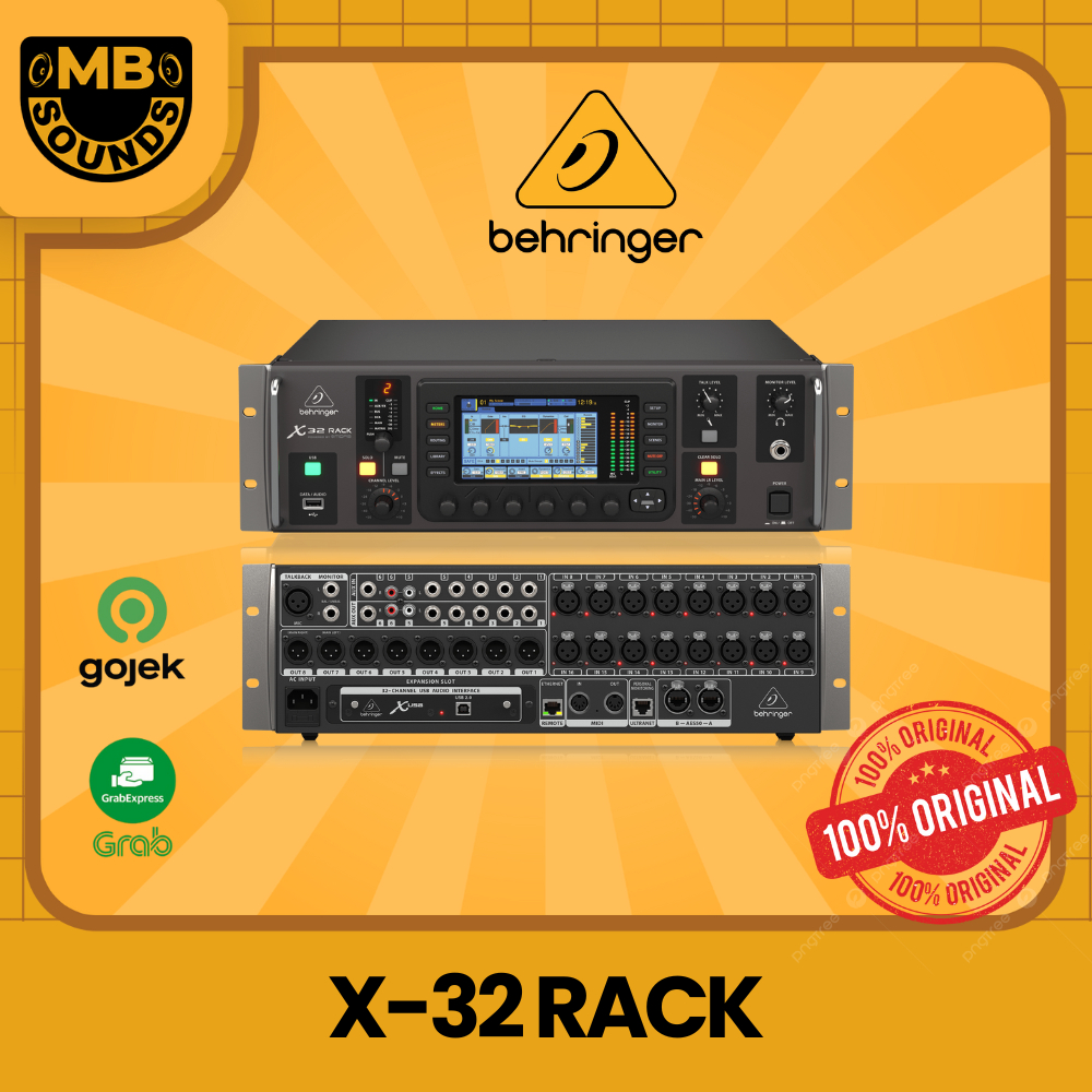 BEHRINGER X32 RACK / X-32 RACK / X 32 RACK DIGITAL RACK MIXER ORIGINAL