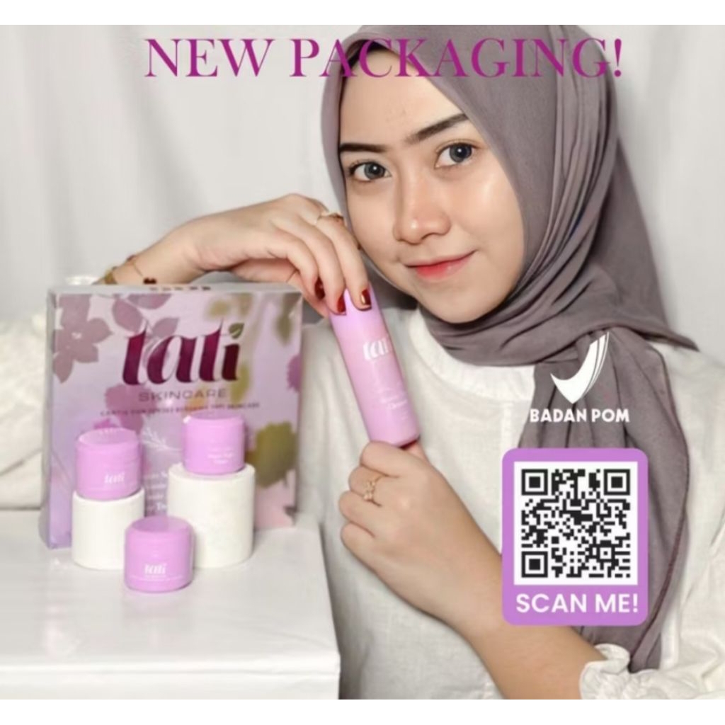 Paket dan Ecer Skincare Tati Bpom / Skincare Tati Indo