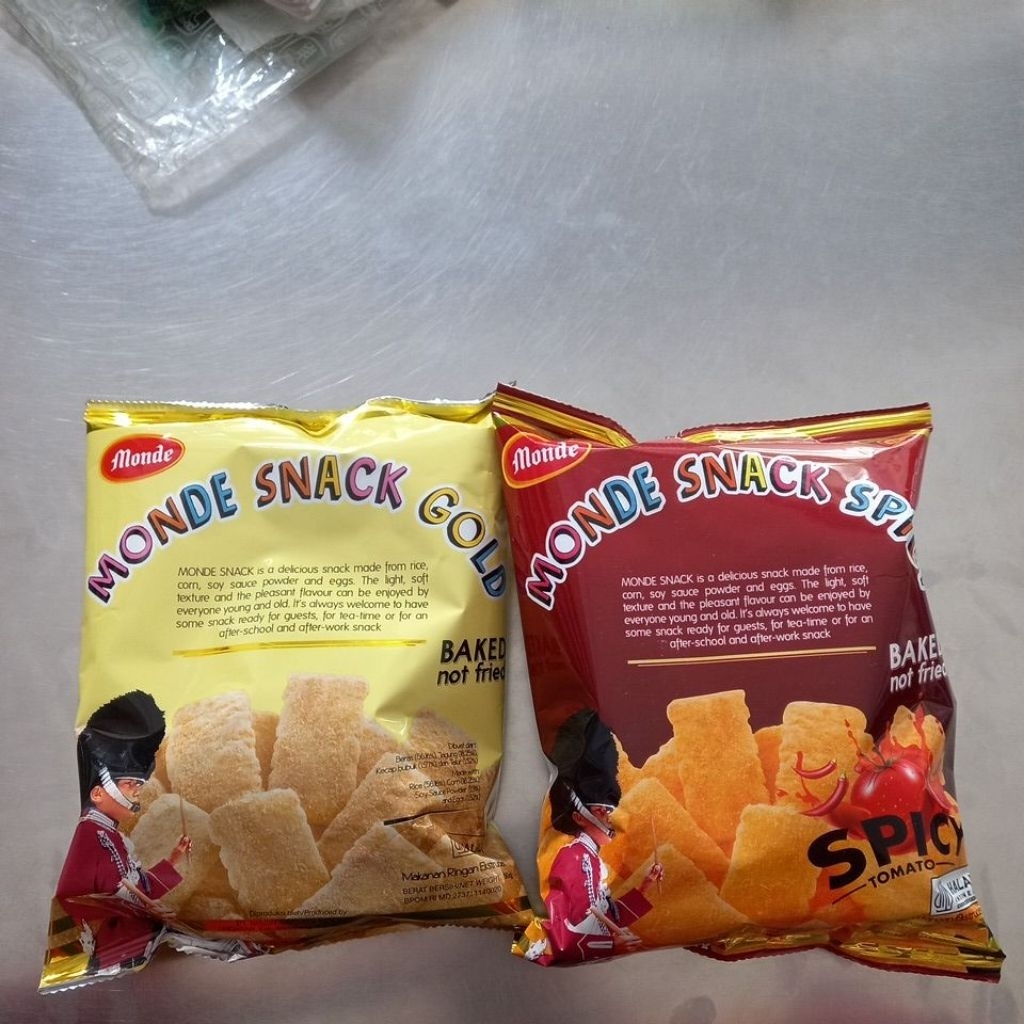 

MONDE SNACK GOLD SPICY 60G