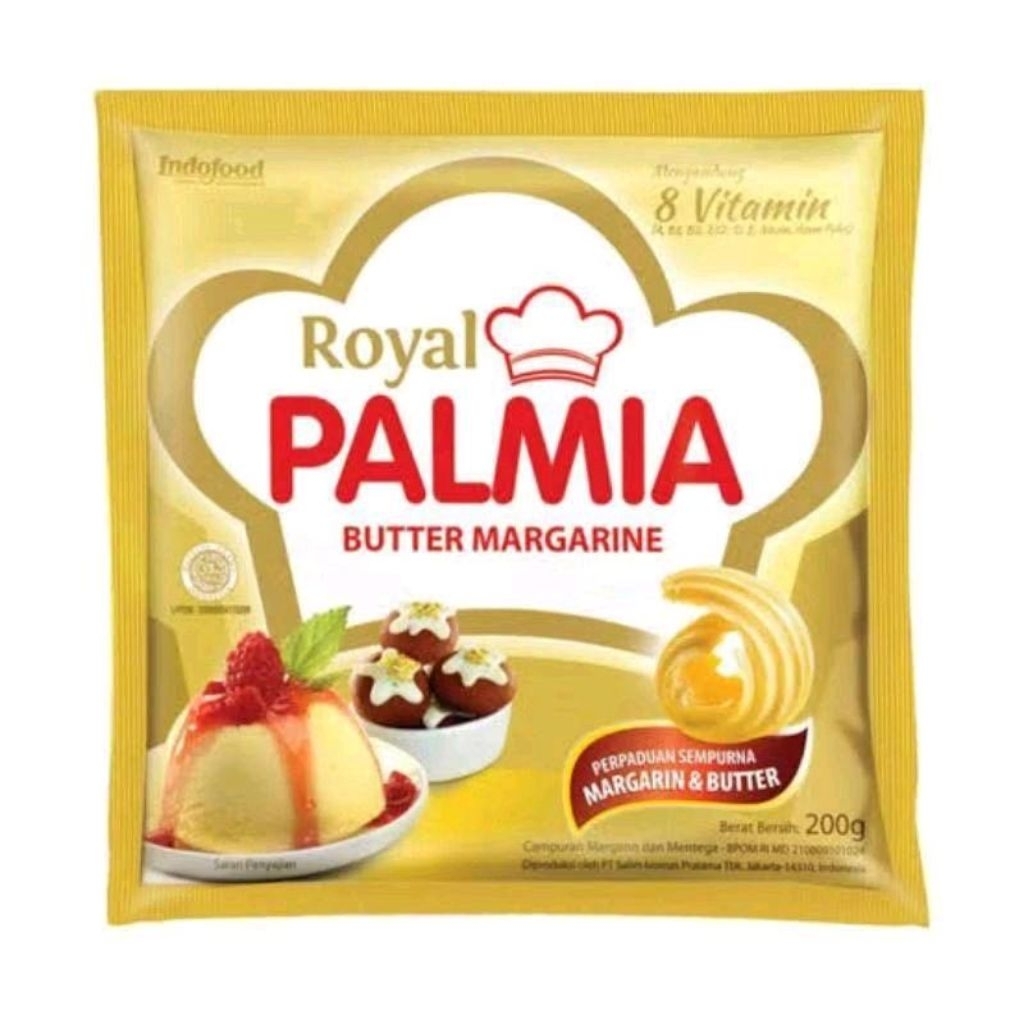 

Royal Palmia Margarin 200gr