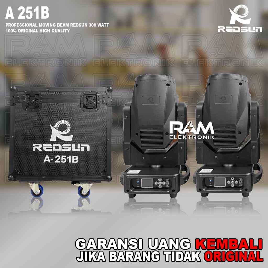 Moving Head Beam REDSUN A251B | A 251B | A 251 B Original
