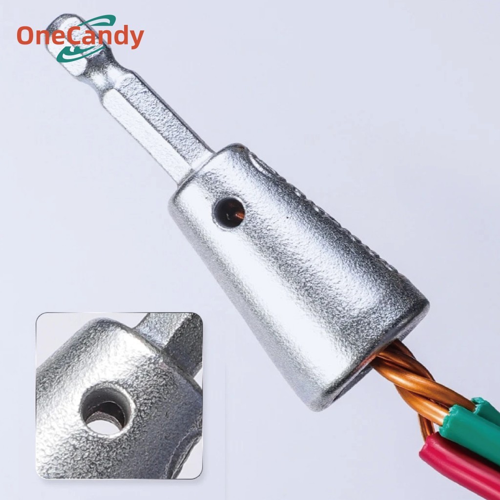 Alat Pemutar Kawat Kabel Konektor Bahan Baja Mata Bor Wire Twisting Twister Penggulung Penyambung Ka