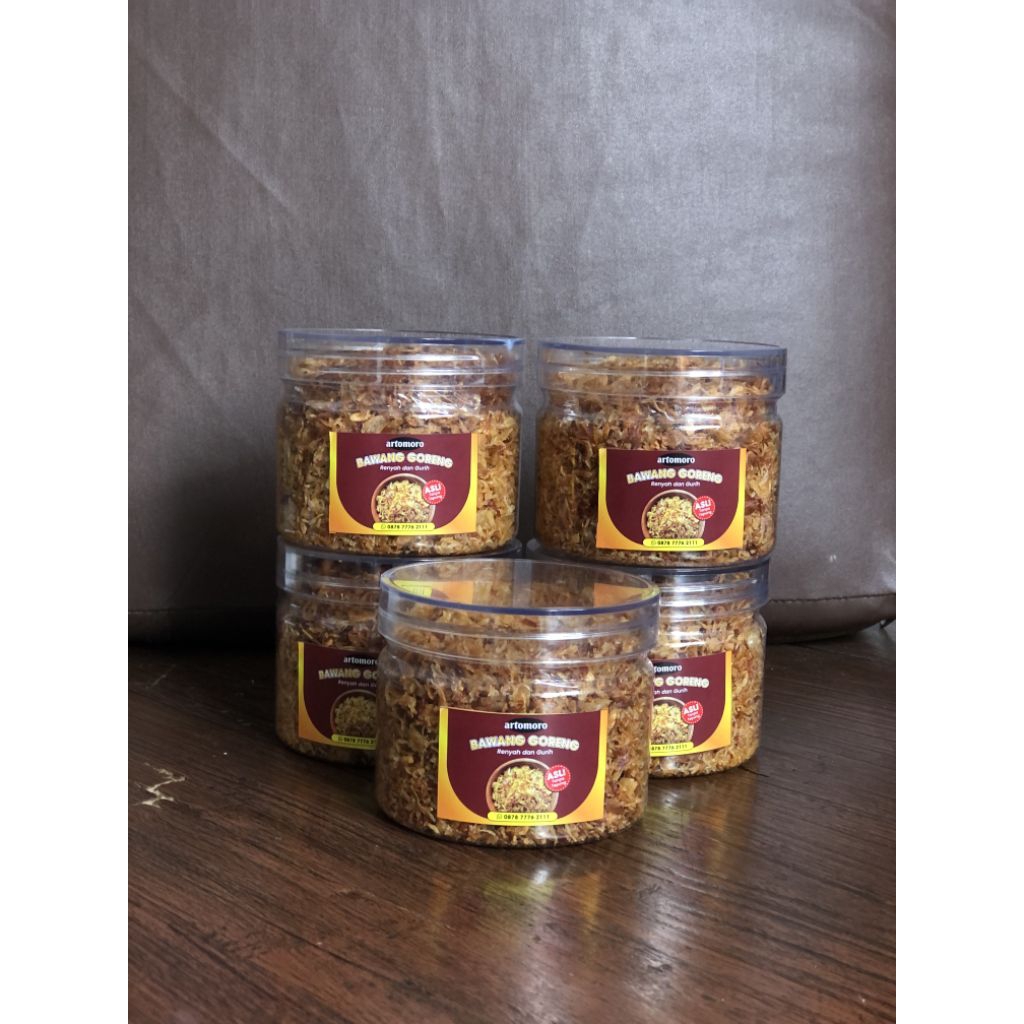 

Paket isi 5 Bawang Merah Goreng