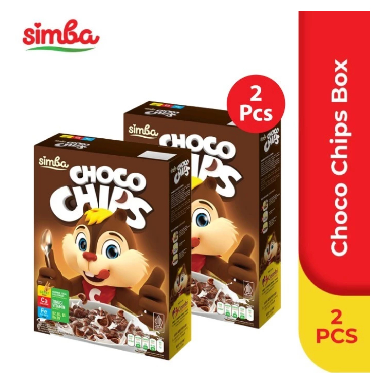 

SIMBA CHOCOCHIPS KOKO KRUNCH SEREAL CEREAL COKLAT GANDUM CHOCOLATE 300 GR