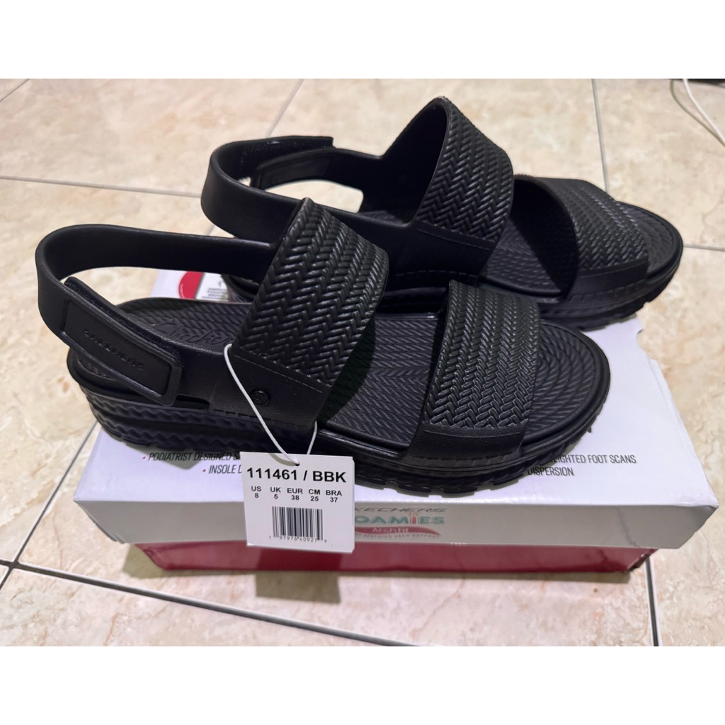 Skechers Arch Fit Footsteps Women's Sendal Black