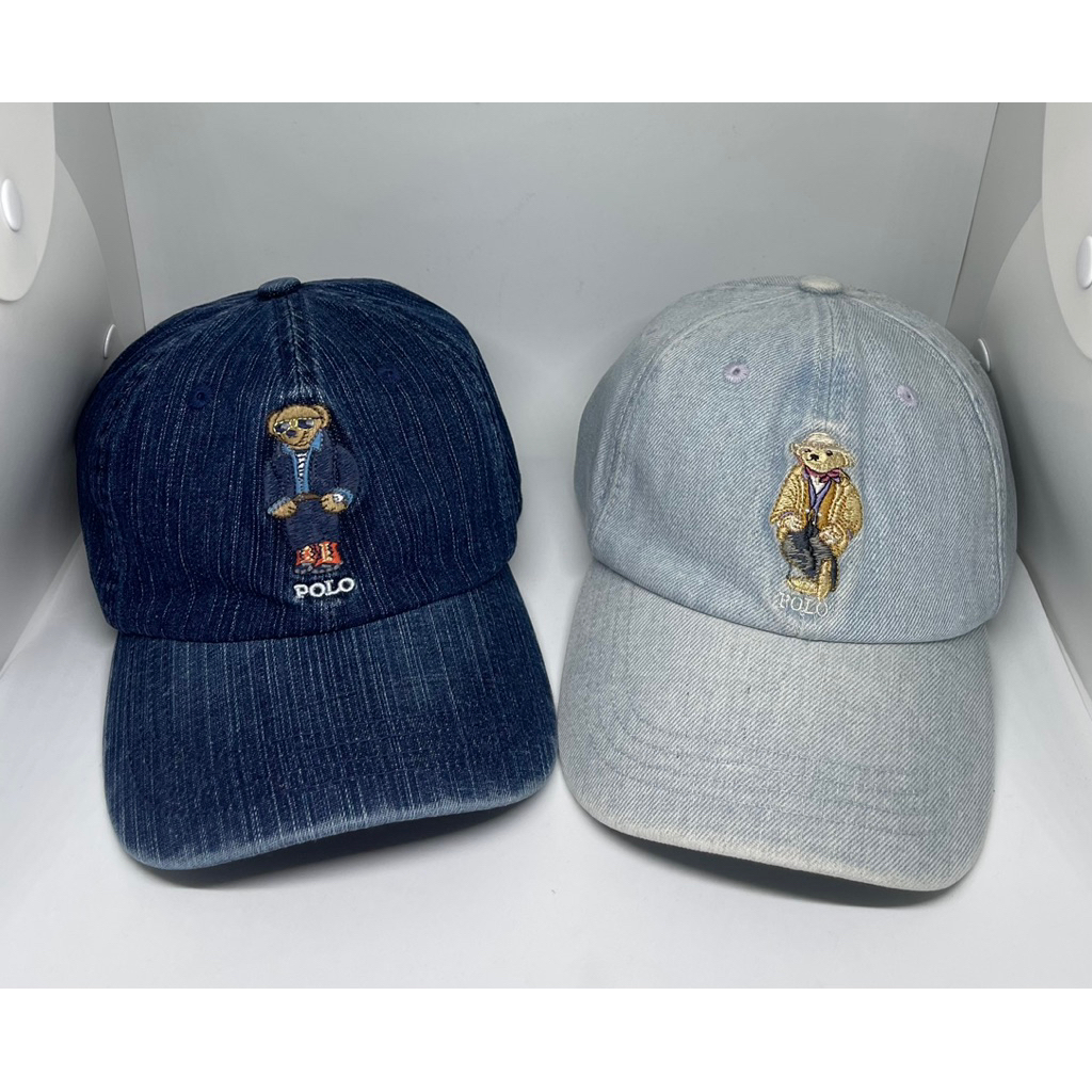 Topi baseball polo bear jeans