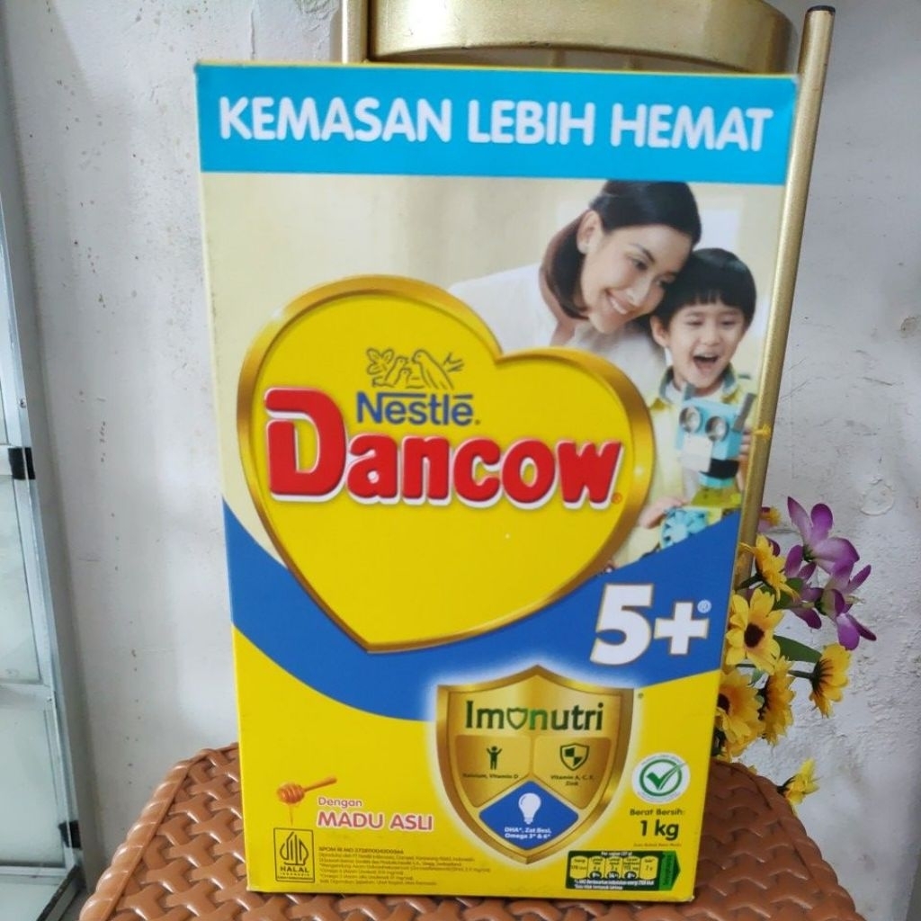 

dancow 5+ madu 1kg